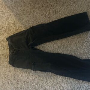 black cargo pants